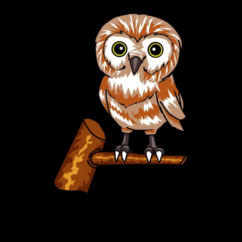 Eule Tier Vögel Eulenbesitzer Nachtaktiv Geschenk