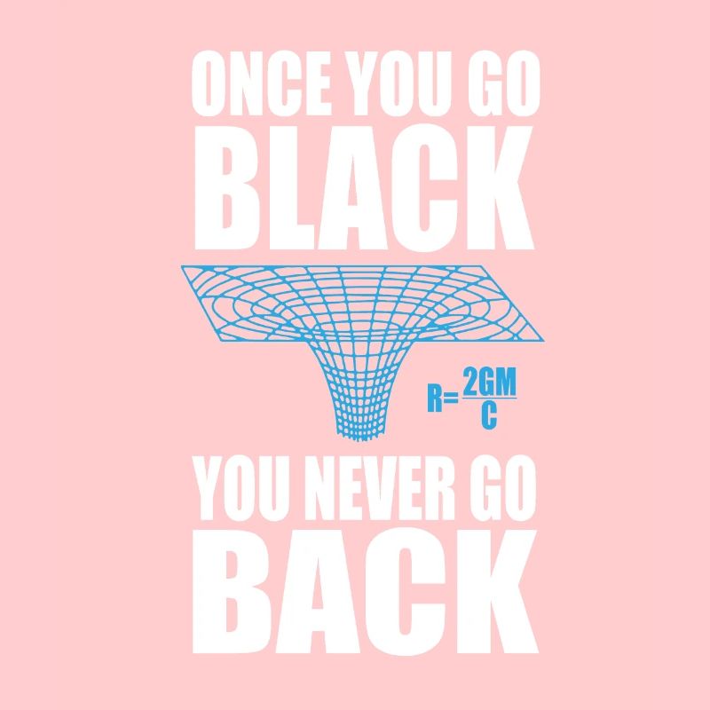 Cadeaux Black Hole Math Physics Sarcasm