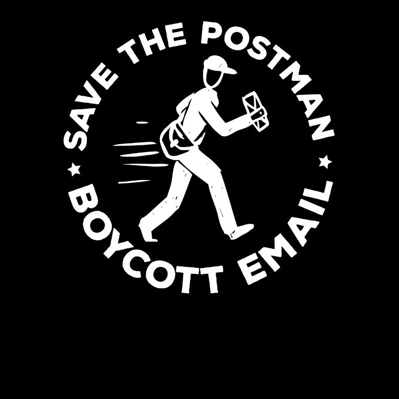 Boycott E-mail - Briefträger, Postmann, Bote