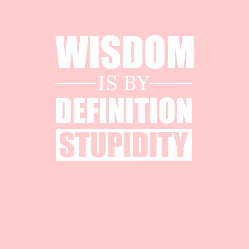 zizek Spruch Weisheit Dummheit