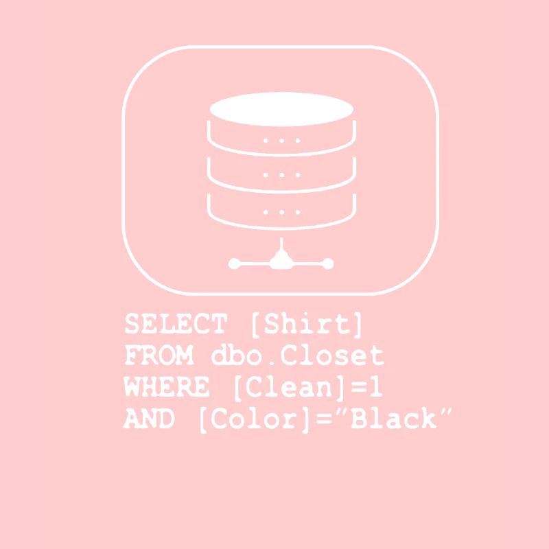 Code Database SQL Sarcasm Developer Gift