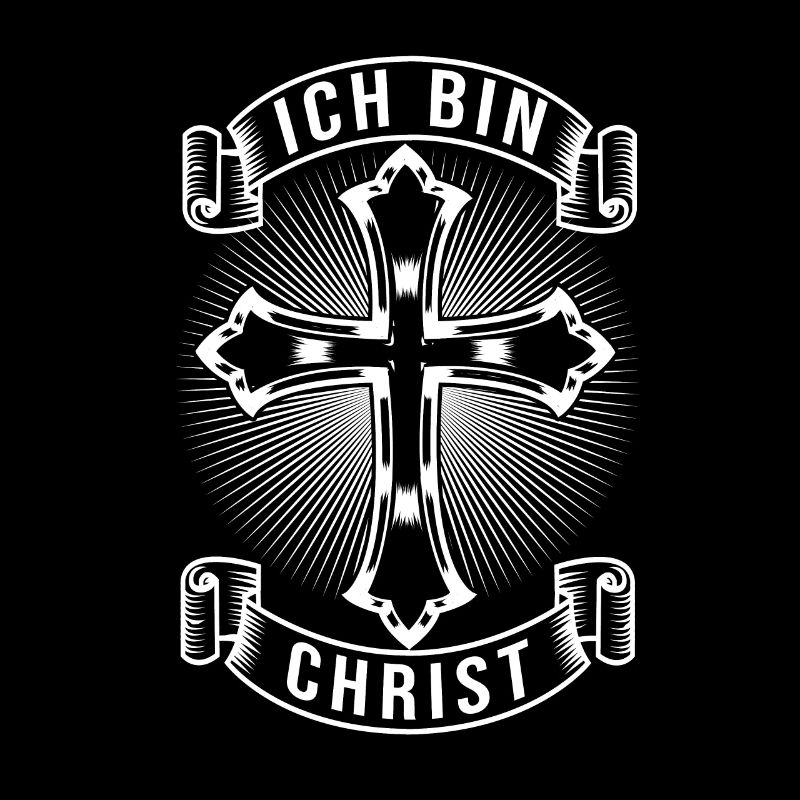 Ich bin Christ Religion Evangelisch Katholisch