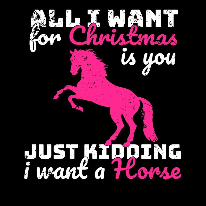 Weihnachten Pferde Reiten Spruch