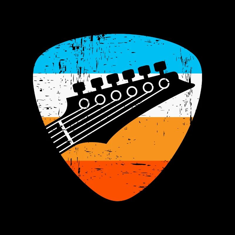 Retro guitar