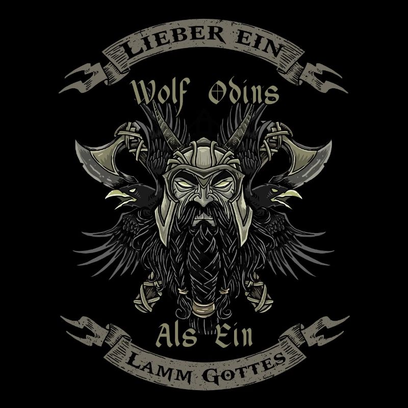 odins wolf viking celtic walhalla