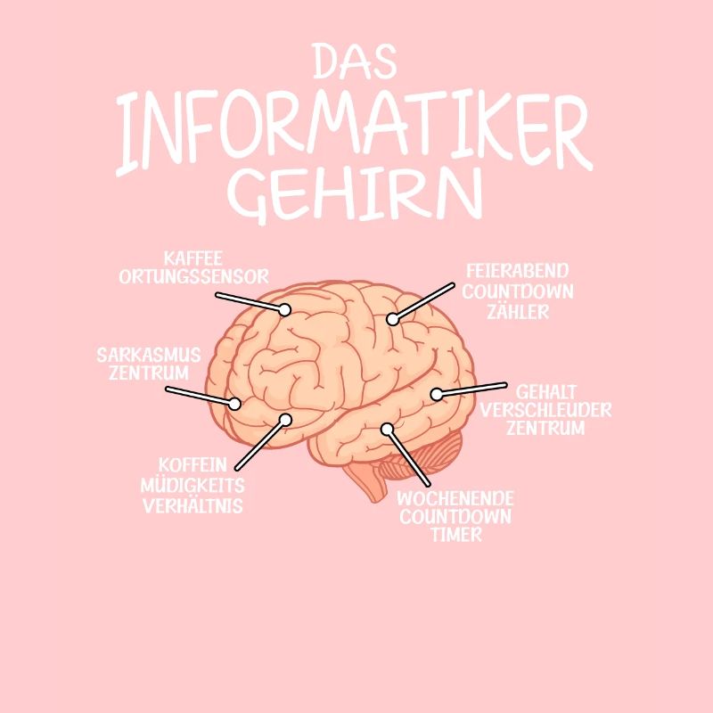 Informatiker Gehirn Informatik
