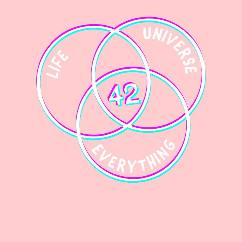 42 réponses Question Life Universe Everything Nerd