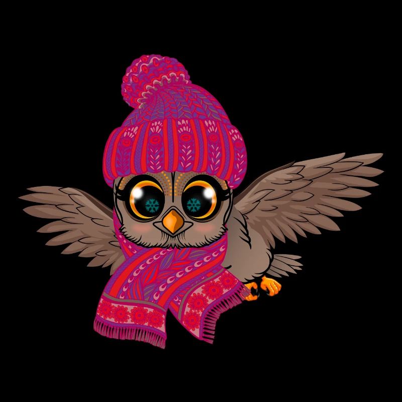 Frosteule Eule Frostbeule Herbst Winter