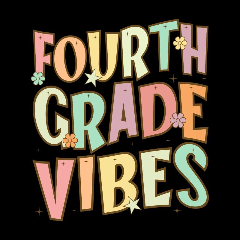 Fourth Grade Vibes - 4. Klasse Team Retro 1. Tag