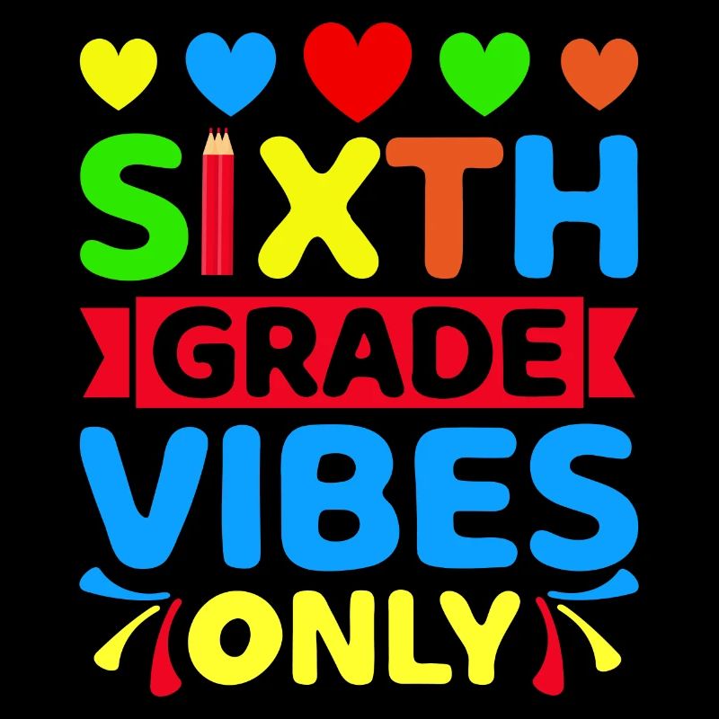 Vibrations de 6e sixième année retour à l’école pour l’enseignant