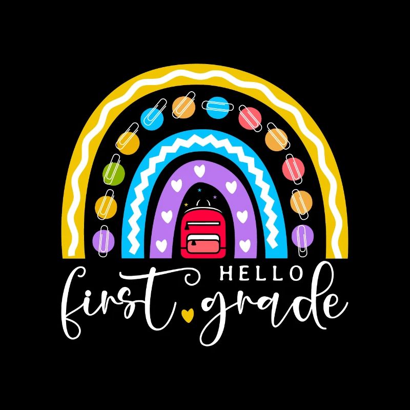 Hello 1st Grade Back To School First Day