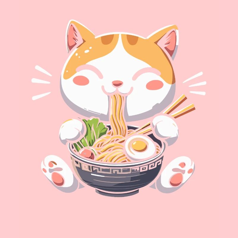 Anime Katze Ramen