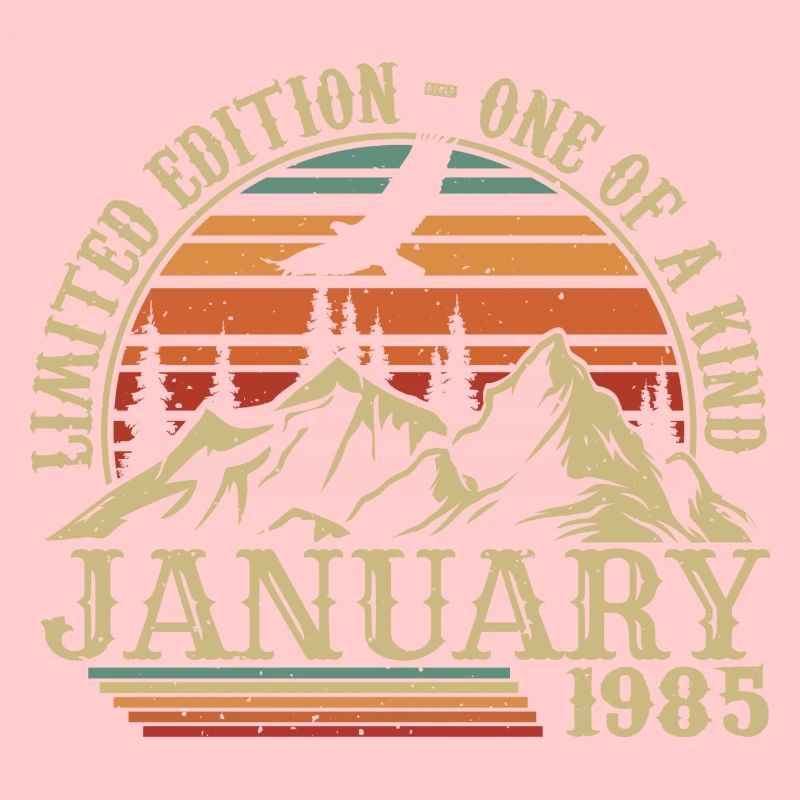 Janvier 1985 - Cadeau Anniversaire Janvier 1985