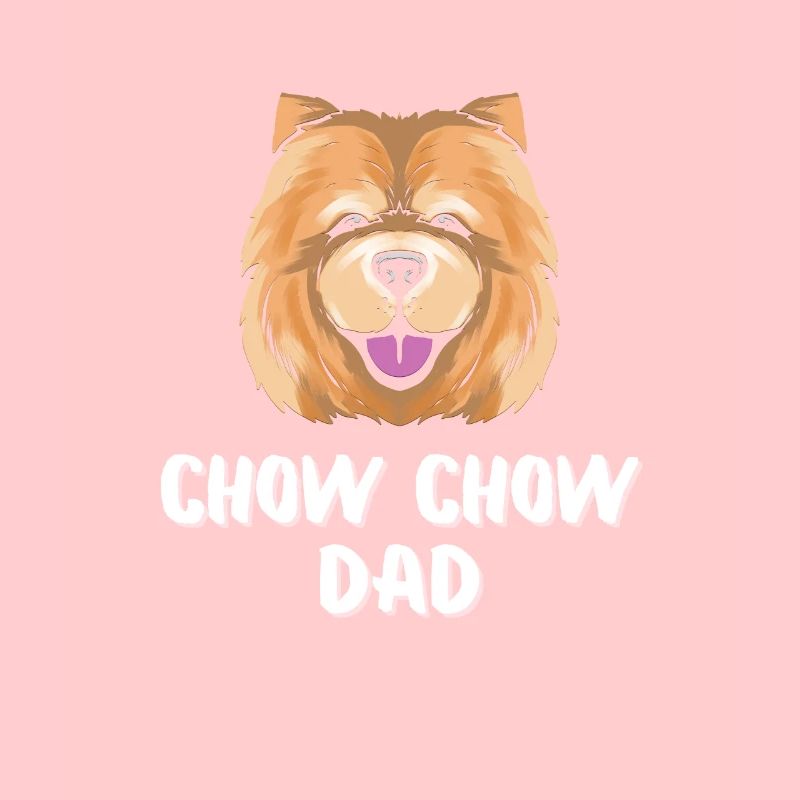 Cadeau de chien de père Chow Chow