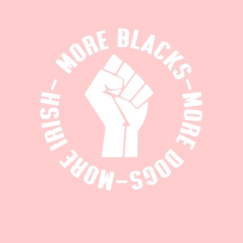 Plus de Noirs Plus de chiens Plus irlandais