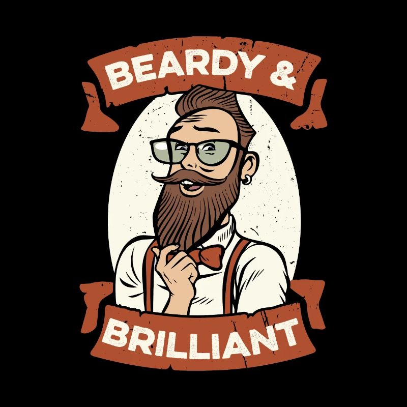 Vollbart Bart Bartträger Hipster Mann