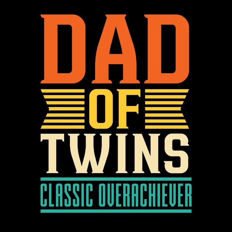 Zwillingspapa Zwillinge Vater Papi Vatertag Papa