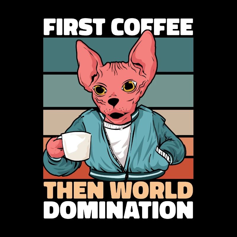 Café pour chat Sphynx