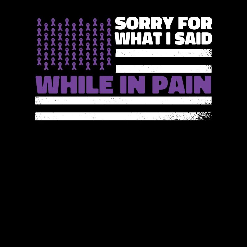 Fibromyalgie Rhumatisme drapeau américain