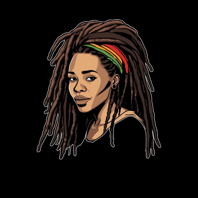 Dreadlocks de cheveux Rasta Dreads