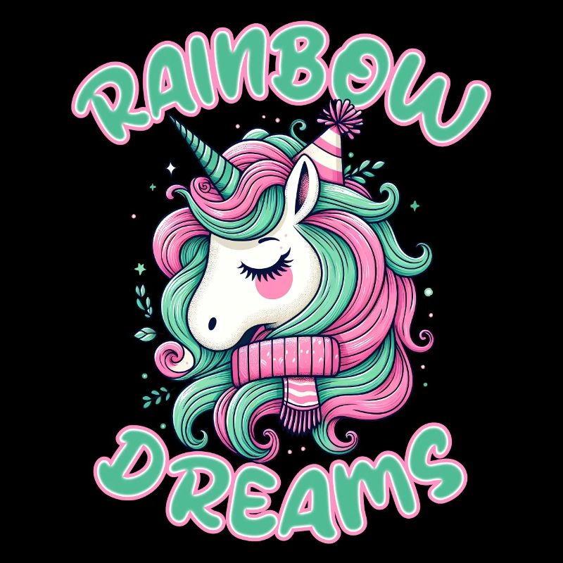 RAINBOW DREAMS, A SLEEPING UNICORN DREAMS