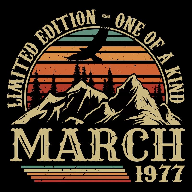 Cadeau D'anniversaire Mars 1977, Nées En Mars 1977