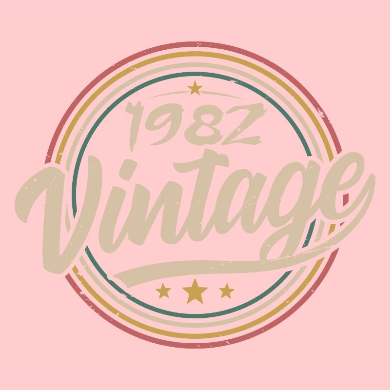 1982 Vintage 1982 Geburtstagsgeschenk - Retro Stil 1982