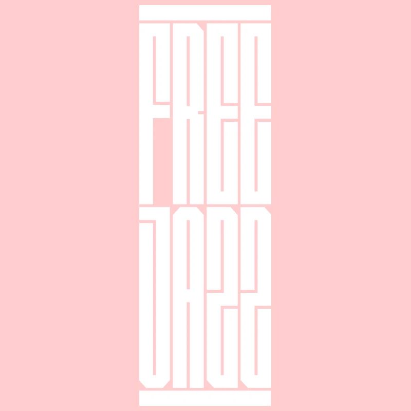 Conception typographique de jazz libre. Cadeau idéal pour le moderne