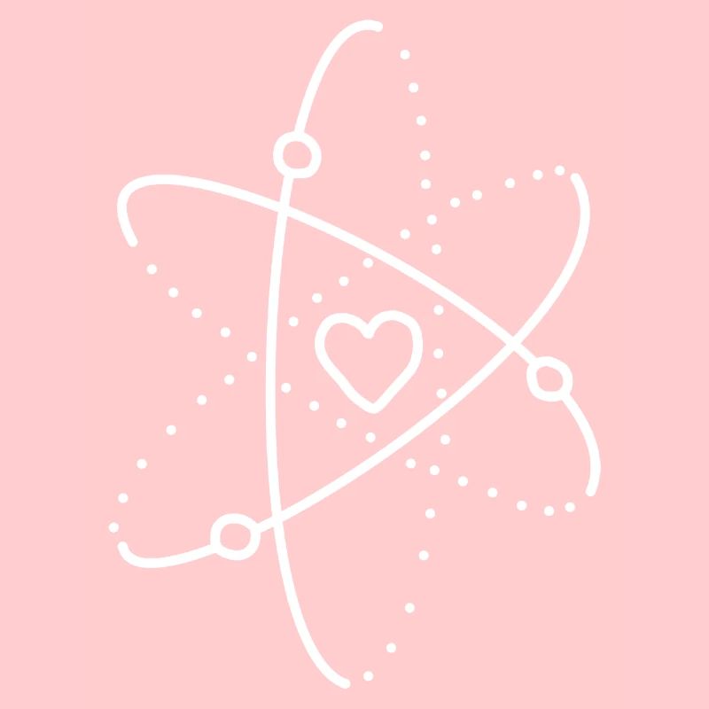 Heart Love Atom