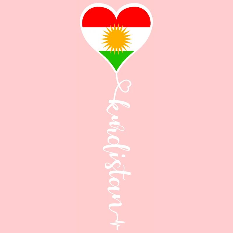 Kurdistan Flagge Bakur Bashur Rojava Rojhlt Newroz