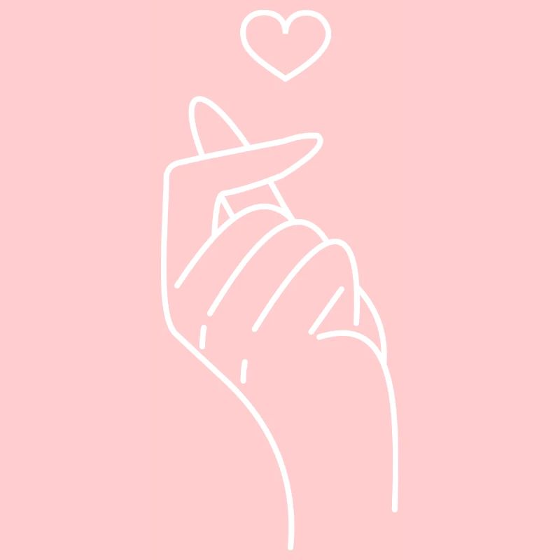 SCHNIPSEN HERZ LIEBE VALENTINSTAG MUTTERTAG HAND