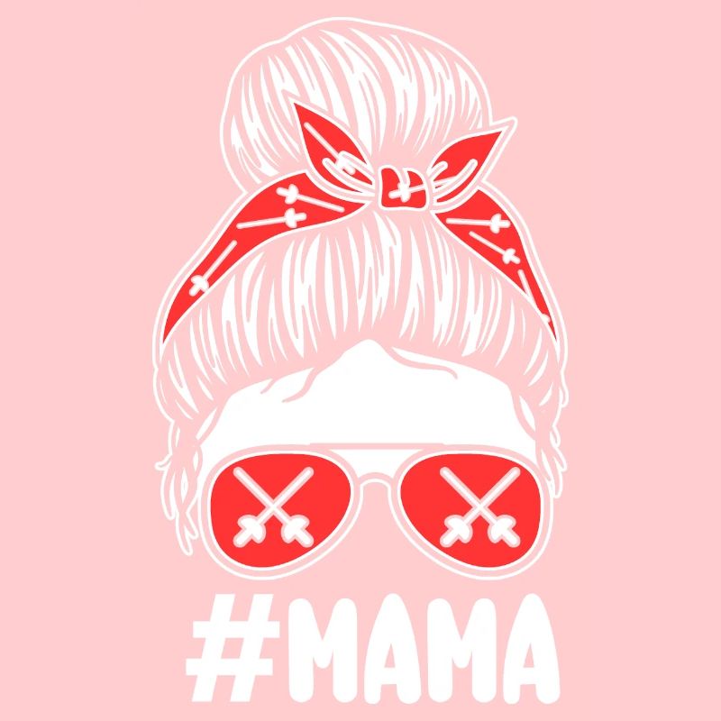 Fechter Mama Mutter Fechten
