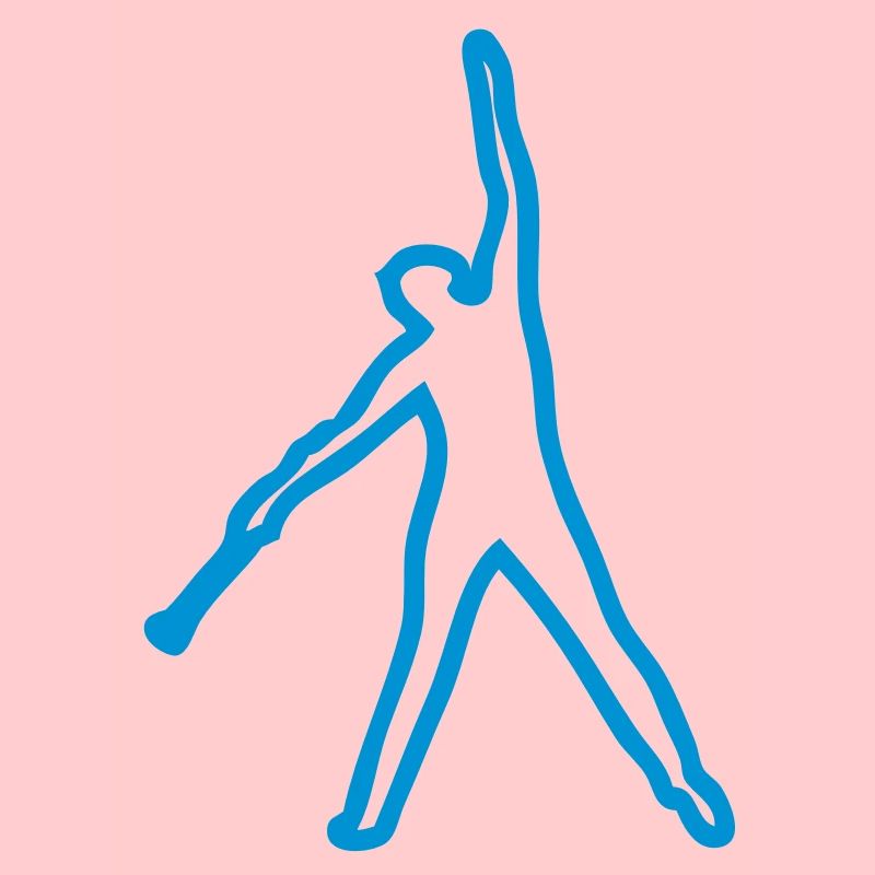 danseuse twirling baton trace