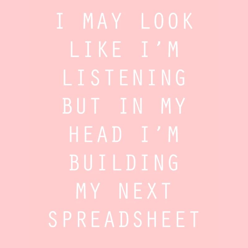 Spreadsheet Obsessed