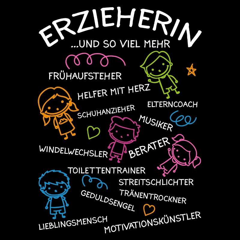 Erzieherin Kindergärtnerin Geschenkidee