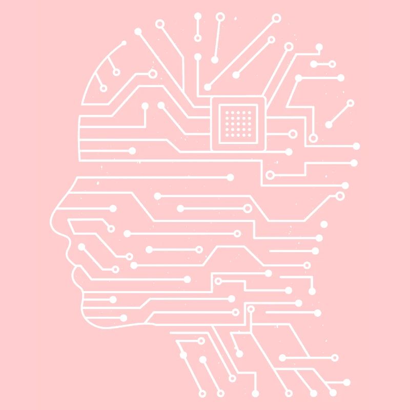 Board Chip Circuitboard with CPU Head Design