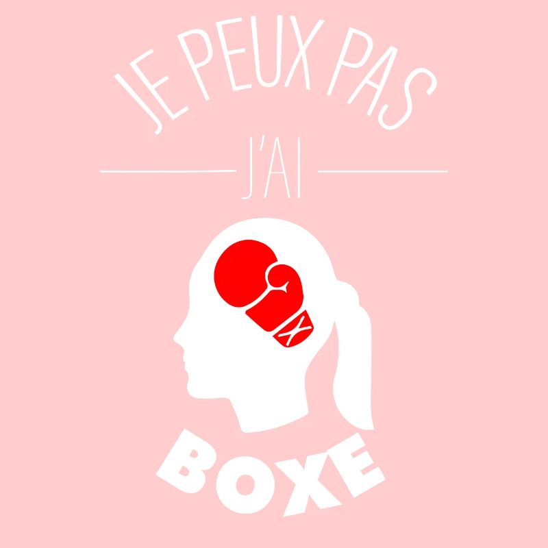 je peux pas j'ai BOXE Boxeuse