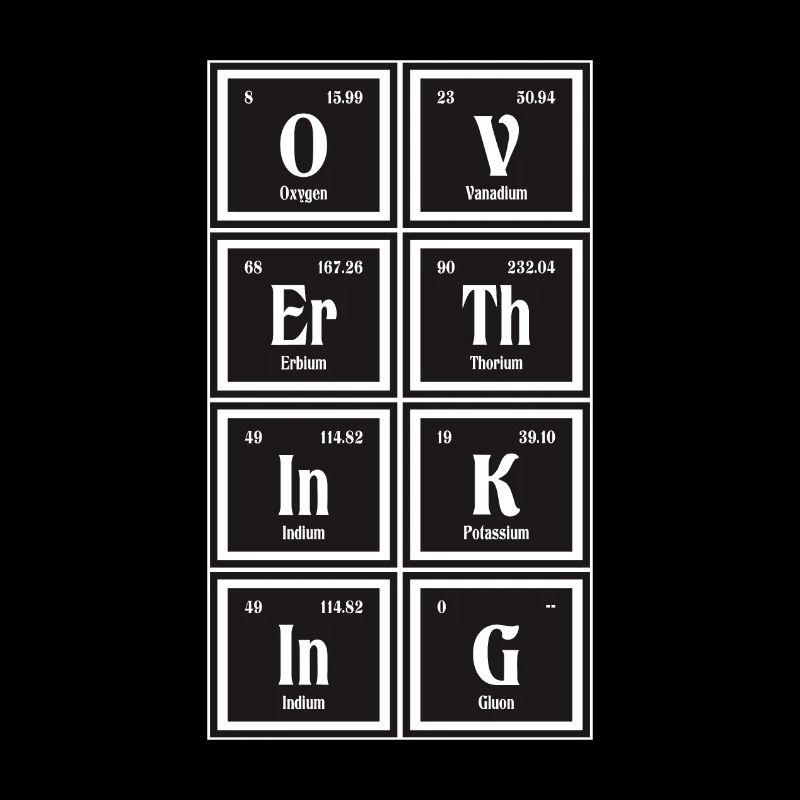 Overthinking | Periodic Table of Elements