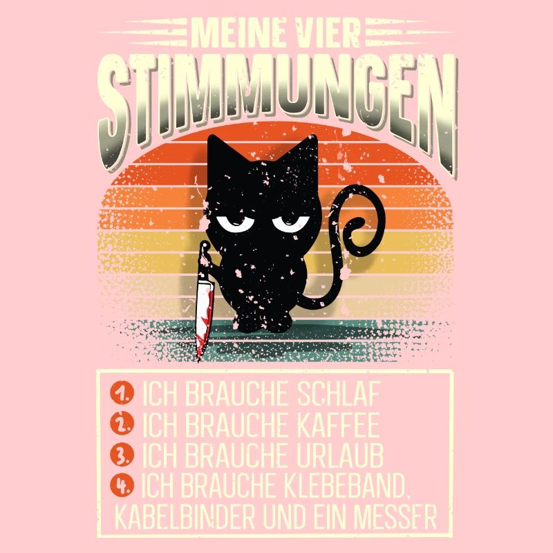 Meine Vier Stimmungen Katze Beruf Arbeit Menschen