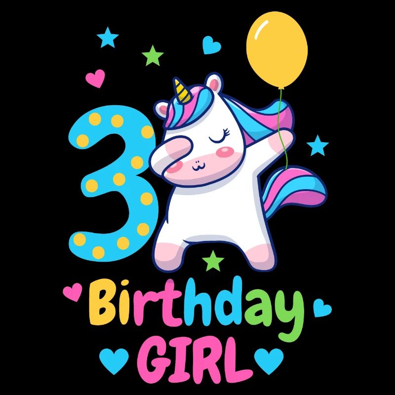 3rd birthday unicorn.