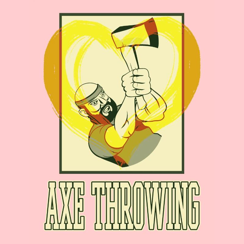 Axe Throwing Axe Throwing Axe Throwing Sport Double Axe