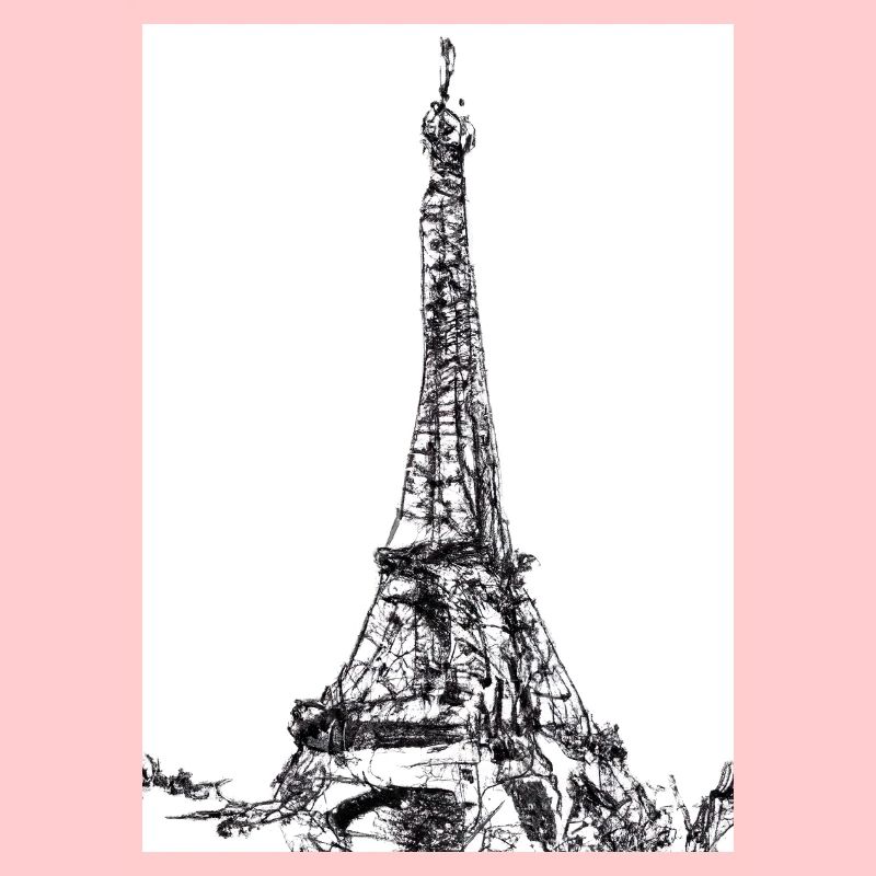 Eiffelturm-Gemälde