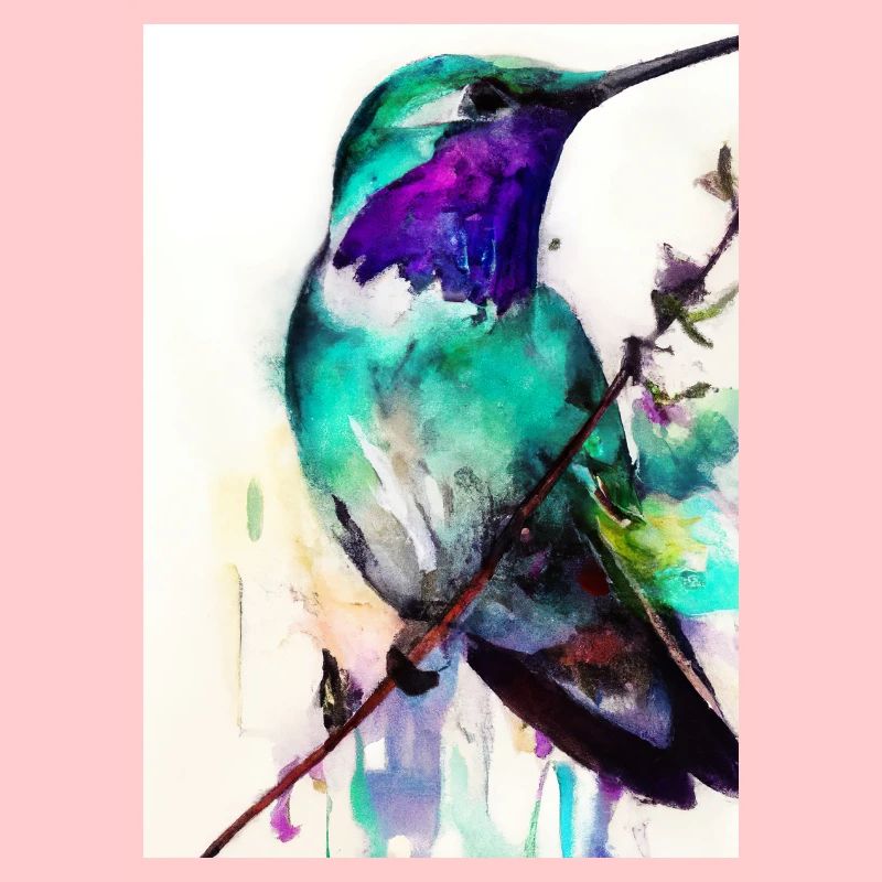 Bunter Vogel