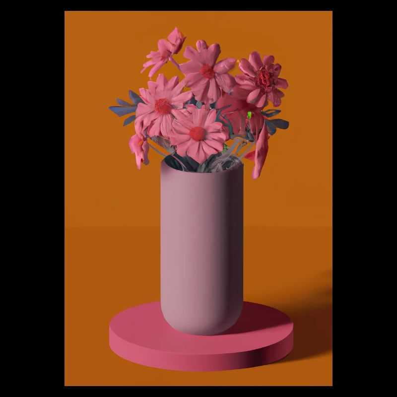 Fancy Blumen Vase