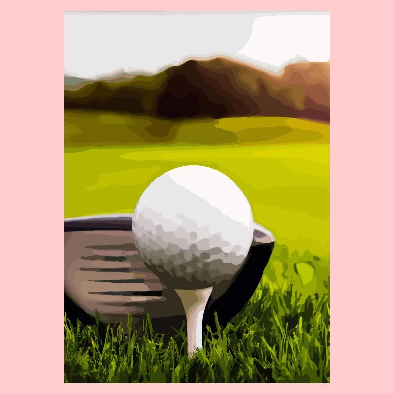 Golfball Abschlag