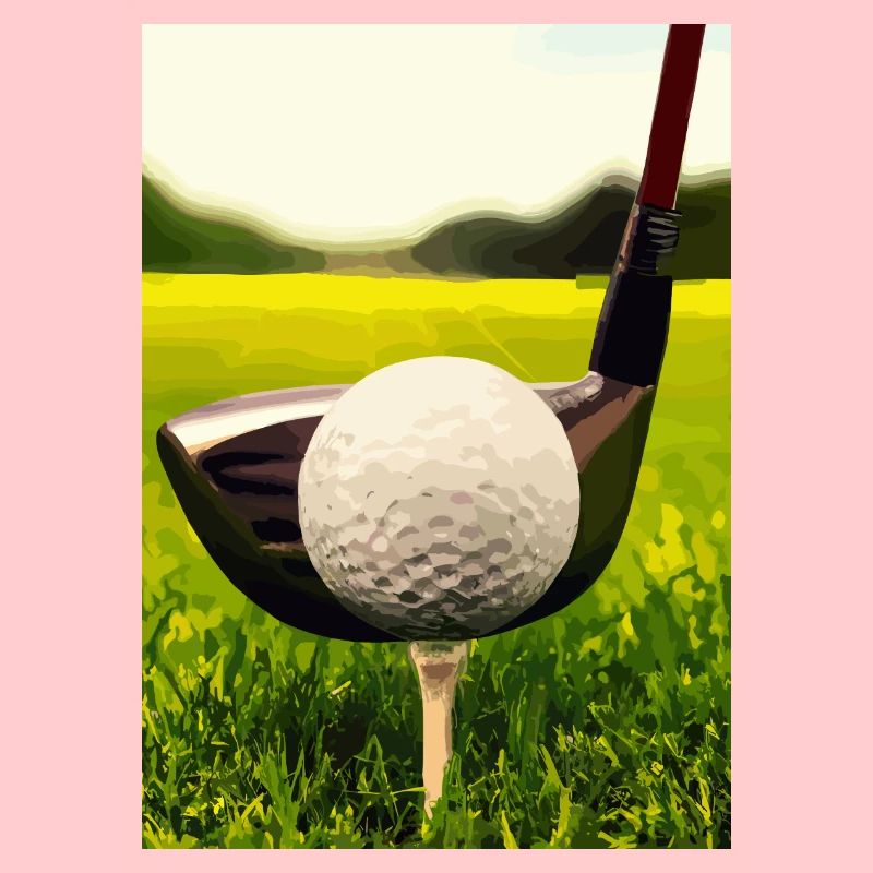 Golfball Abschlag