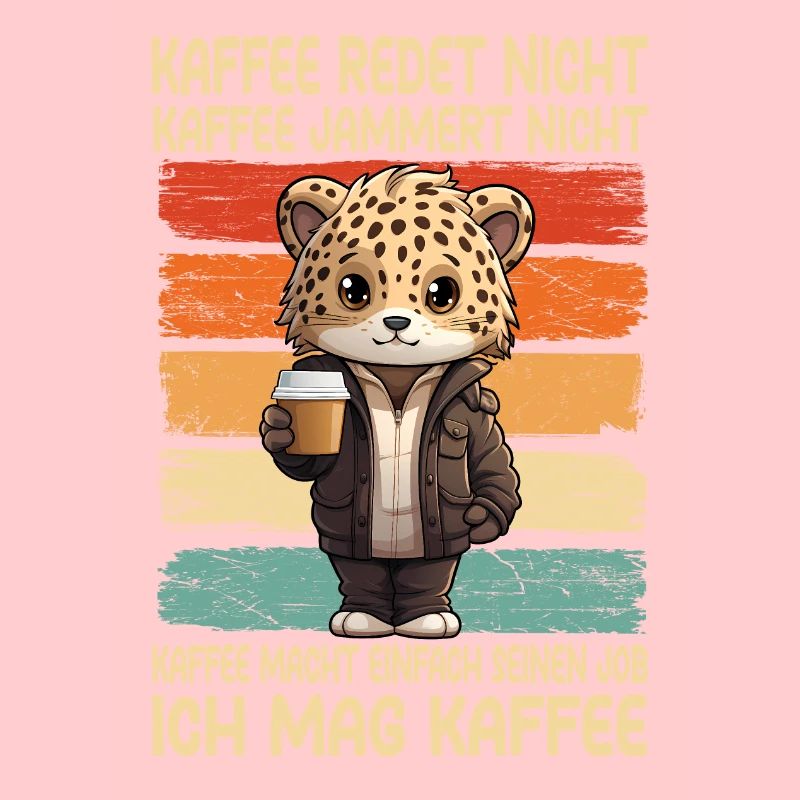 Coffee Don't Talk Coffee Don't Whine Leopard