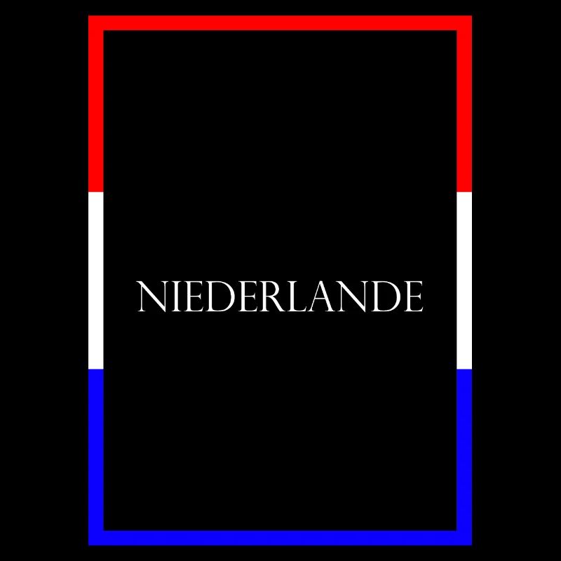 Pays-Bas - Lettrage de déclaration avec drapeau