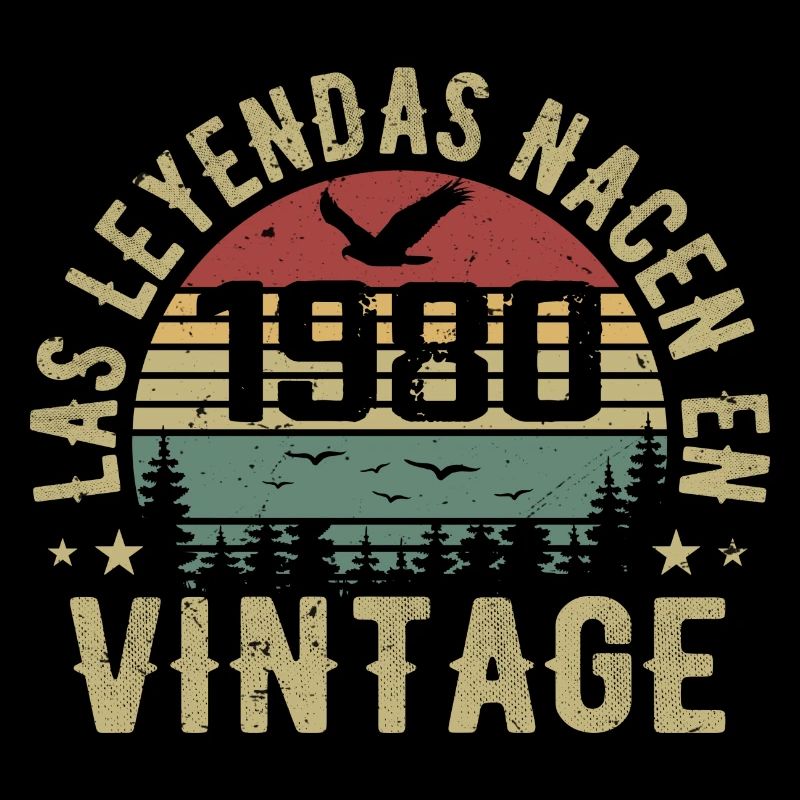 Legenden werden geboren 1980 Geburtstagsgeschenk 1980