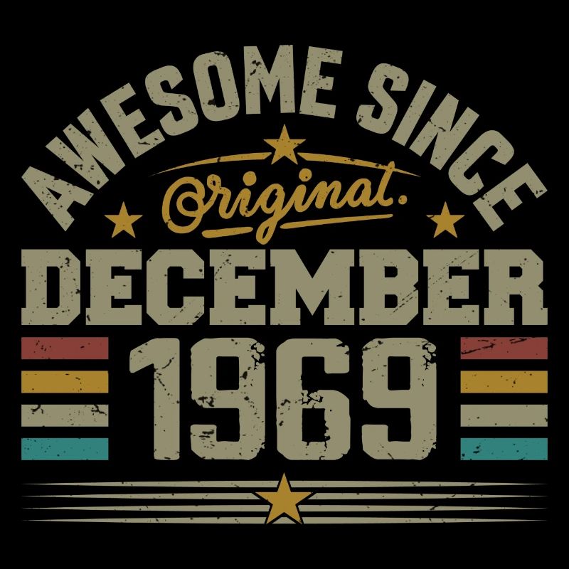 December 1969 - December 1969 Birthday Gift